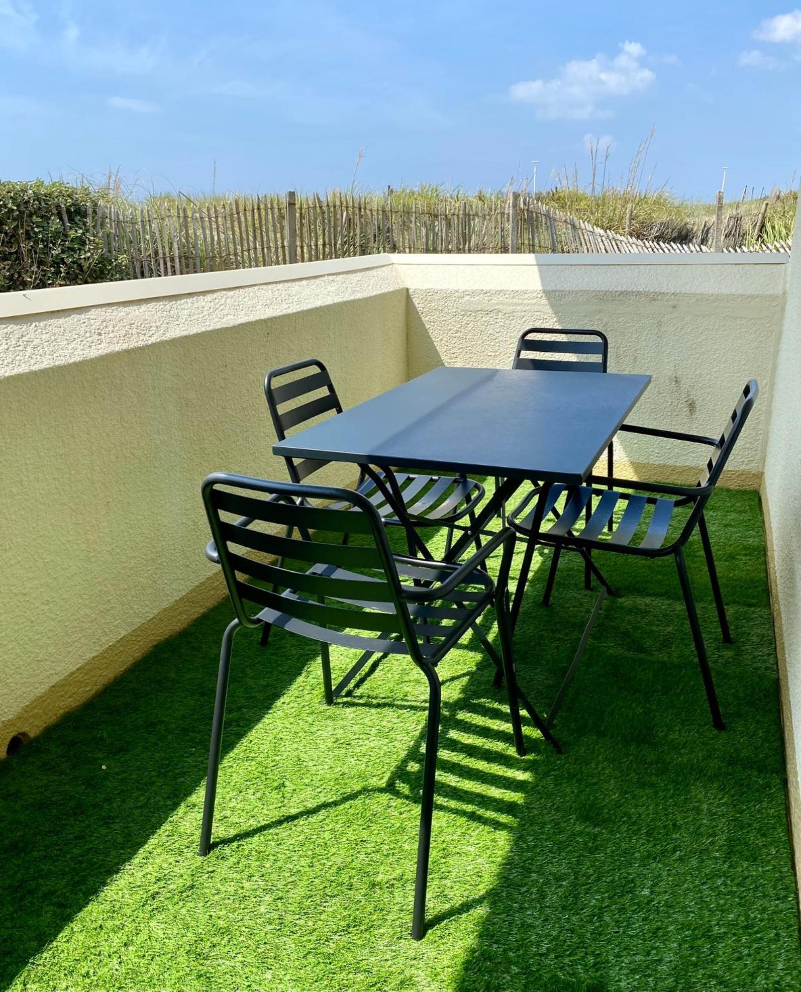 Charmant Appartement En Front De Mer Avec Piscine ラカノー エクステリア 写真