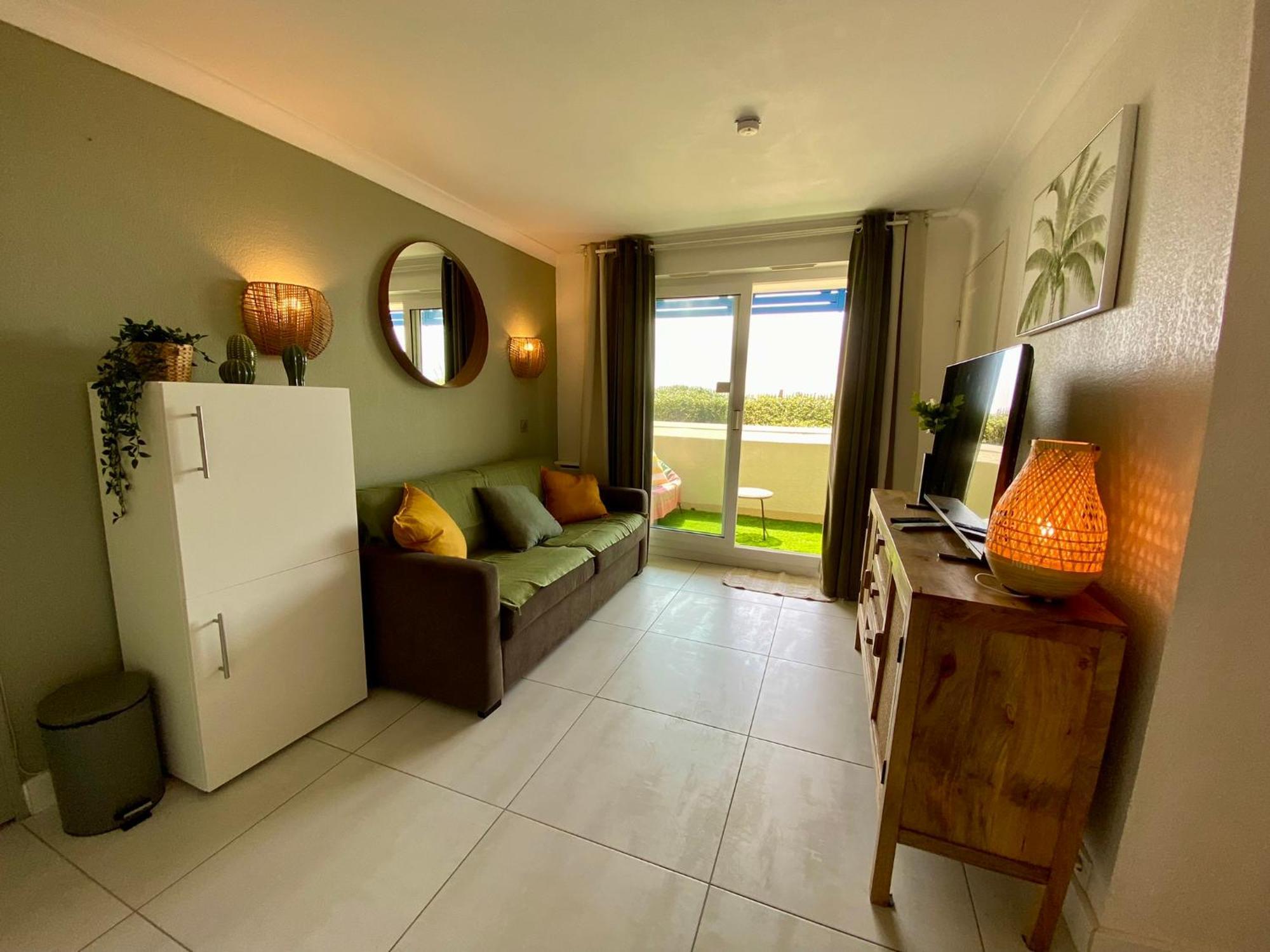 Charmant Appartement En Front De Mer Avec Piscine ラカノー エクステリア 写真