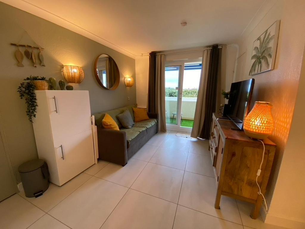 Charmant Appartement En Front De Mer Avec Piscine ラカノー エクステリア 写真