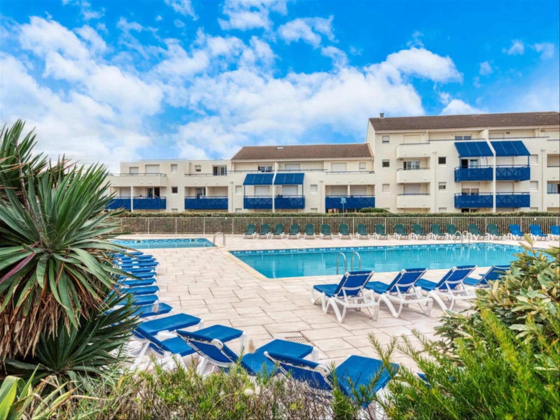 Charmant Appartement En Front De Mer Avec Piscine ラカノー エクステリア 写真